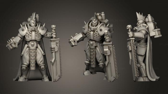 Military figurines (Orlock, STKW_1635) 3D models for cnc
